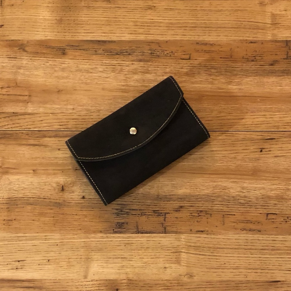 Vintage Suede Wallet